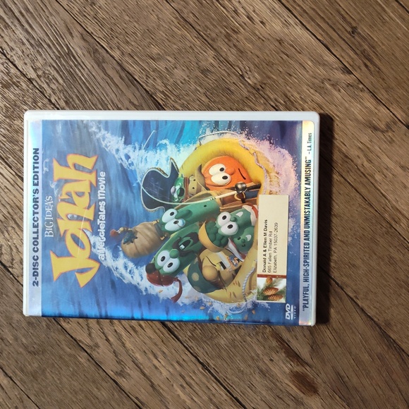 Other - Big Ideas Jonah a veggie tales movie dvd